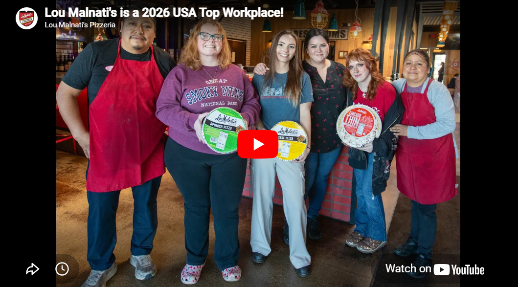 Lou’s is a 2026 National Top Workplace!
